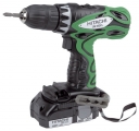 Аккум. дрель - шуруповерт HITACHI DS18DFL (18V; 2x1.5Ач)
