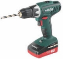 Аккумуляторная дрель шуруповерт Metabo BS 14.4 Li (2*1,5Ач) 602105510