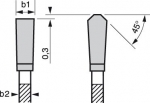 Диск пил. Bosch MultiECO 305*30*96