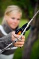Секатор Fiskars контактный