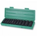 Головки ударные Sumake SIS-8803 1" (9шт.) CR-MO