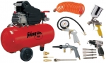 Компрессор FUBAG масляный коасиальный HOBBY MASTER KIT (+ 7 предметов)