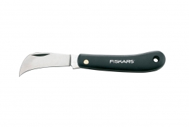 Нож FISKARS крючкообразный садовый для прививок