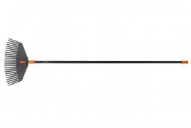 Грабли Fiskars для листьев средние + черенок