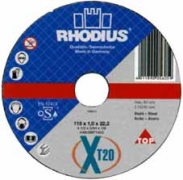 Диск отрезной по камню 180x3 Rhodius