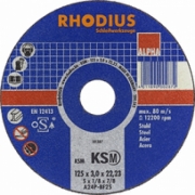 Диск шлиф 230мм Rhodius