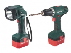 Аккум. дрель - шуруповерт Metabo BS 12 NiCd + фонарь 602194600