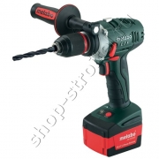 Аккумуляторная дрель шуруповерт Metabo BS 18 LTX-Х3 QUICK (2*5,2 Ач) 602201500