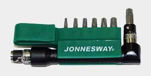 JONNESWAY Набор TORX 1/4" 8 предм. T-10H-T40H