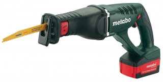 Аккумуляторная ножовка Metabo ASE 18 LTX (18В; 2x3 Ач)