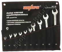 Набор комбин.ключей OMBRA 8-24 мм,10 пр. OMT10S