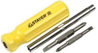 Набор отверток STAYER комбинированных 4 шт. 25436-H4