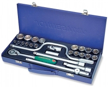 JONNESWAY Набор головок 1/2" 12-34мм 26 предм. S04H4726S