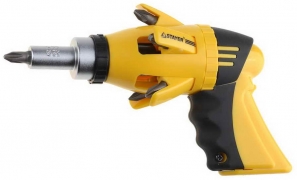 Отвертка STAYER 2-25485-H11 реверсивная c насадками