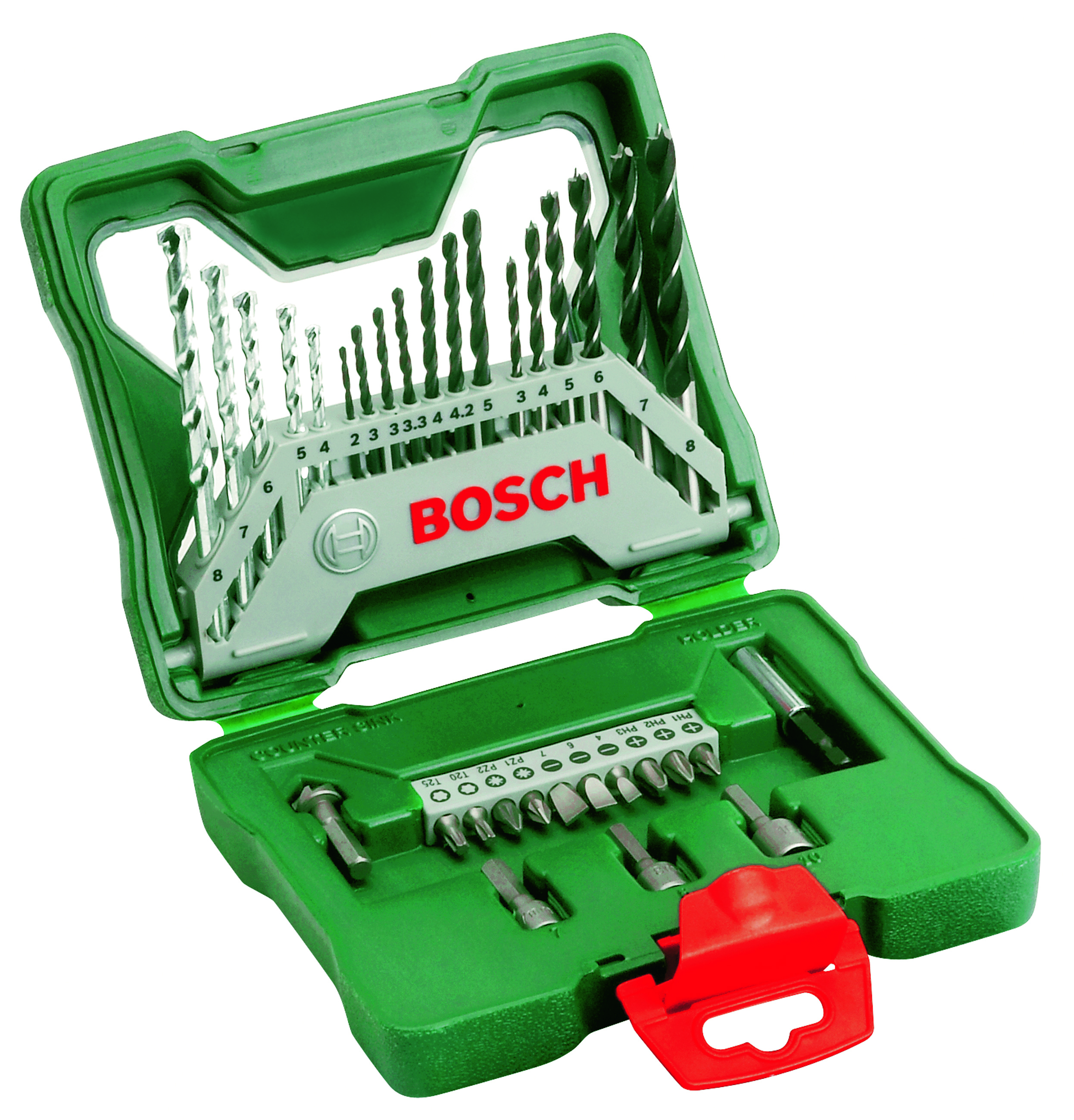 Увеличенная фотография Набор бит и сверл X-LINE-33 Bosch