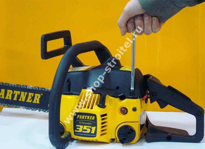 Увеличенная фотография Бензопила PARTNER 351 XT Chromе
