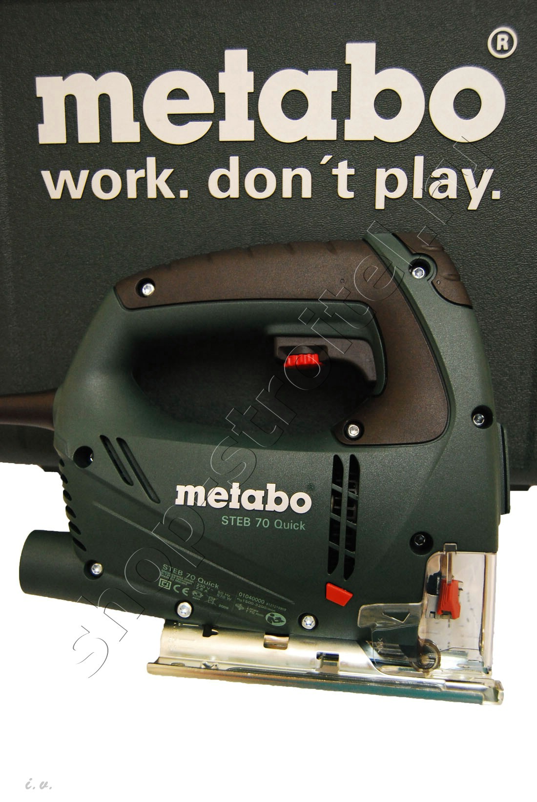 Увеличенная фотография Лобзик Metabo STEB 70 Quick кейс 601040500