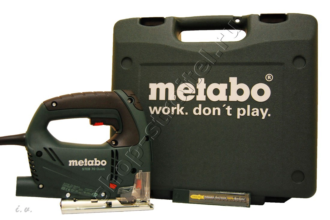 Увеличенная фотография Лобзик Metabo STEB 70 Quick кейс 601040500