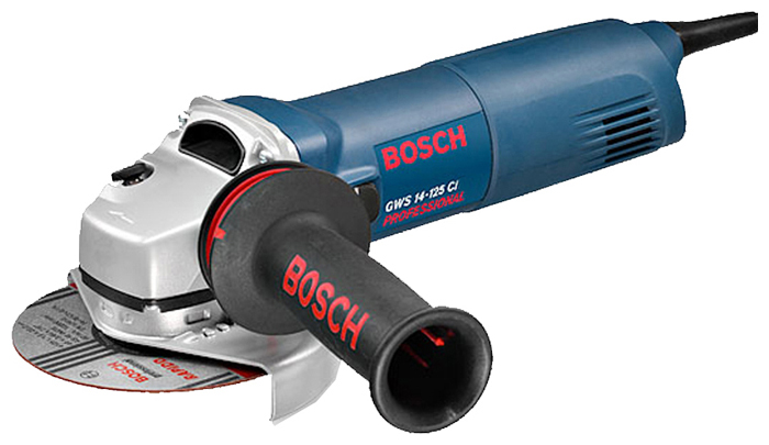 Увеличенная фотография Угловая шлифмашина (болгарка) Bosch GWS 14-125 CI